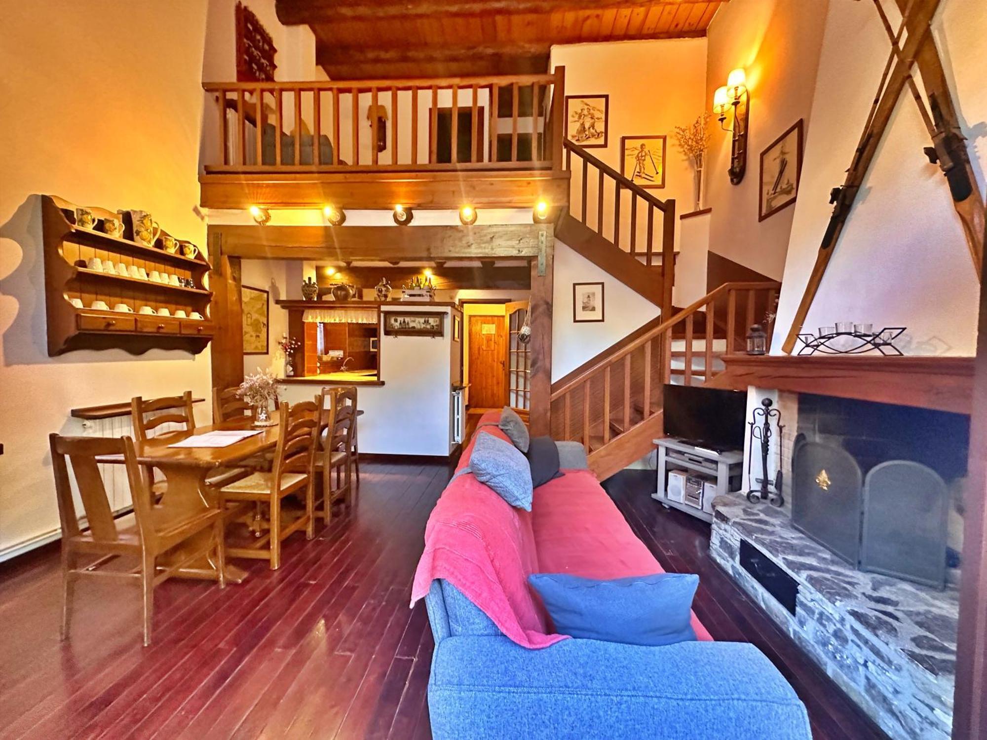 D2, Bordes D'Arinsal, Duplex Rustico Con Chimenea, Arinsal , Zona Vallnord 외부 사진